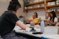 Ceramics: Hand Building & Introduction to the Wheel (Morning Course)