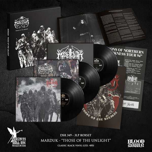 Image of Marduk - Those of the Unlight 3Lp boxset - Classic Black Vinyl