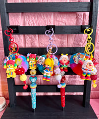 Image 3 of 🌈 Rainbow bright beaded pen or Keychain 