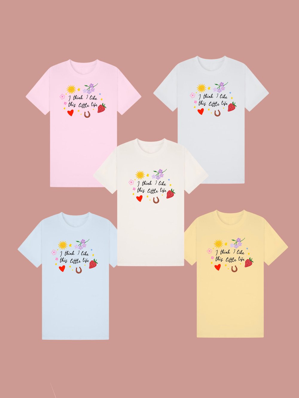 Image of I think I like this little life adults tee