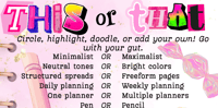 Image 2 of DC Planner Journal con Zine/Sticker Bundle