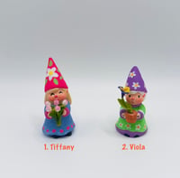 Image 1 of Flower Girl Gnomes Tiffany and Viola