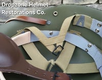 Image 11 of Saint Clair Airborne liner.  HBT-Rayon Webbing.  Complete. 