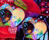 [DELTARUNE] Golden Apple Button - Kris & Darkner Kris