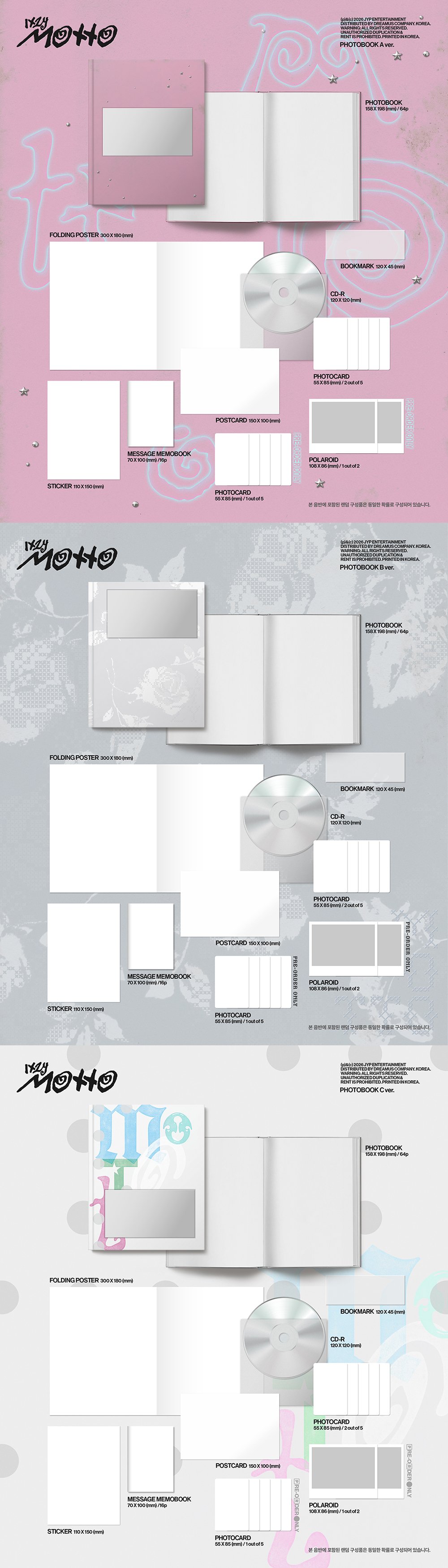 Image of [PRE-ORDER] ITZY ‘Motto’ (Photobook Ver.) + Apple Music POBs