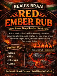 Red Ember Spicy Rub