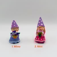 Image 1 of Flower Girl Gnomes Missy and Nikki