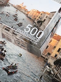 Image 3 of Special Edition Art Puzzle Jeff P. Bezos, King of Amazon, Wedding Parade in Canal Grande