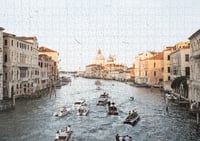 Image 2 of Special Edition Art Puzzle Jeff P. Bezos, King of Amazon, Wedding Parade in Canal Grande