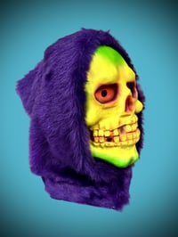 Image 3 of 1980’s Skeletor Hooded Latex Mask 