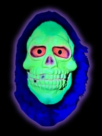 Image 2 of 1980’s Skeletor Hooded Latex Mask 