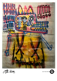 Image 1 of A3 Giclée Art Print — PART TIME DEMON — collaboration with Joe Addison and Marc Craig