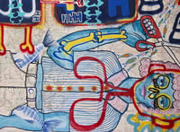 Image 4 of A3 Giclée Art Print — THE UNTIMELY DEATH… — collaboration with Lynette Pitzolu and Marc Craig