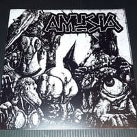 Image 2 of Nuclear Post Mortem / Amusia "split" 7" (Import)