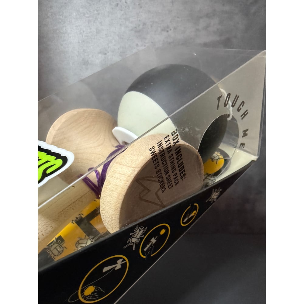 Image of Sweets Kendamas - PRUSAX ROACH Signature Series - Cushion Clear - Boost