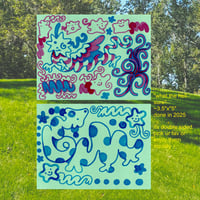 Image 5 of unframed paintings + more original drawings (DISCOUNTED!)