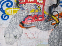 Image 4 of A3 Giclée Art Print — BACCHUS THE BRAVE… — collaboration with Emilie-Jane and Marc Craig