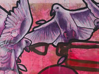 Image 2 of A3 Giclée Art Print — WHEN DOVES CRY — collaboration with This Is Lost Boy and Marc Craig