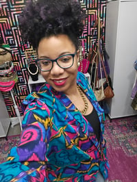 Image 6 of Dani J Size Large Colorful Blazer