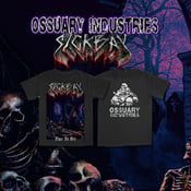 Image of SICKBAY - TIME TO DIE T- SHIRT  PRE ORDER