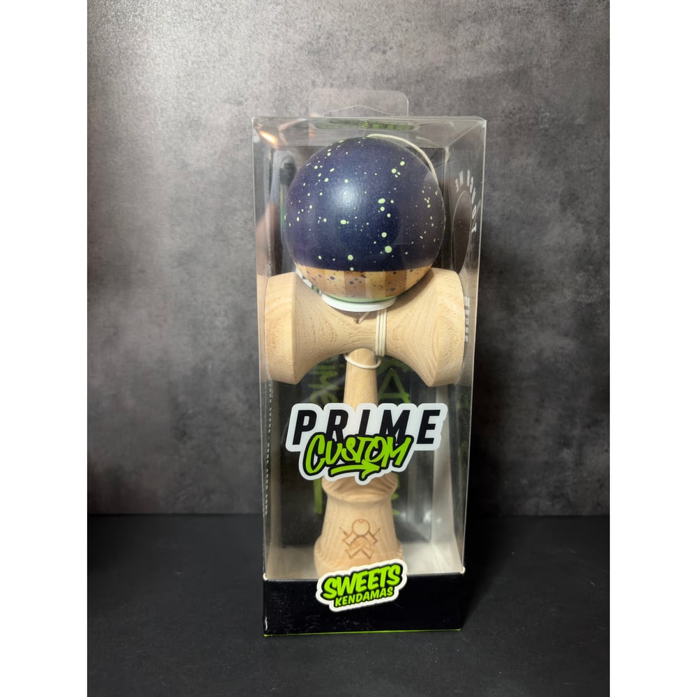 Image of Sweets Kendamas Midnight Mint Special Release - Bamboo Tama Ash Ken Rare!!