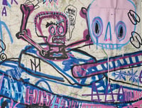 Image 4 of SKELETON CARDBOARD X MARC CRAIG/MTM - “ MUTINY ON THE TANKY” - A3 Giclée Art Print