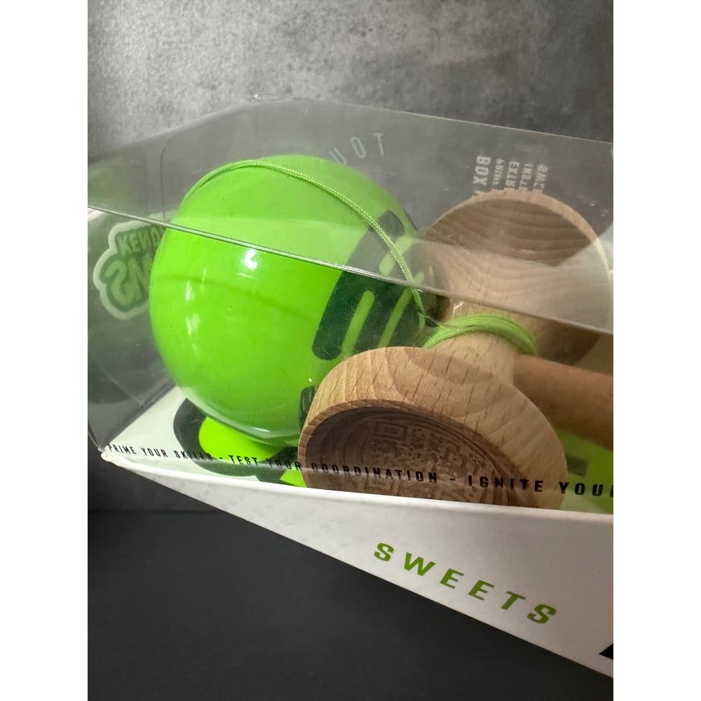 Image of Sweets Kendamas PRIME Radar Green - Brand New in Package - Adult Collector Owned