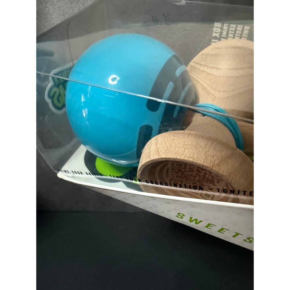 Image of Sweets Kendamas PRIME Radar Blue- Brand New in Package - Adult Collector Owned