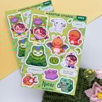 Monster Utopia Sticker Sheet