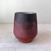 Image 1 of umber and sage cup