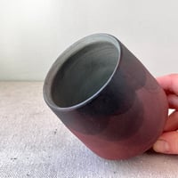 Image 2 of umber and sage cup