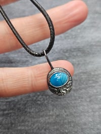 Image 9 of Ready to ship! Mens Necklace! ' Eye of Kernow' 
