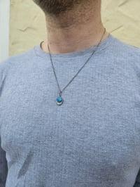 Image 2 of Ready to ship! Mens Necklace! ' Eye of Kernow' 