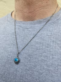 Image 8 of Ready to ship! Mens Necklace! ' Eye of Kernow' 