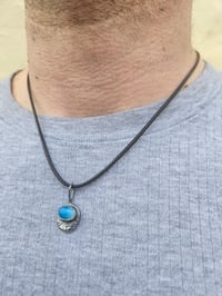 Image 11 of Ready to ship! Mens Necklace! ' Eye of Kernow' 