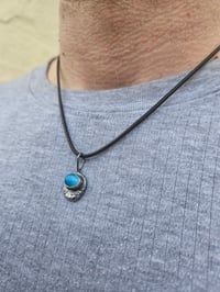 Image 4 of Ready to ship! Mens Necklace! ' Eye of Kernow' 
