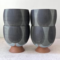 Image 3 of footed cups: set of four