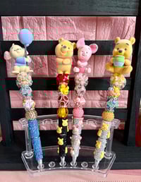 Image 3 of Winnie the Pooh & Friends Bling Beaded Pens ✨🍯