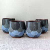 Image 2 of blue scales: set of four