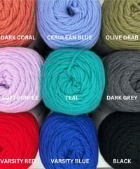 Image 2 of Custom One-Color Large Hair Bow