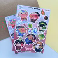 Little Avatar Sticker Sheet