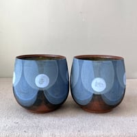 Image 2 of blue cups (light): set of two