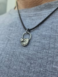 Image 1 of Ready to ship! Mens Necklace! 'Rustic Wave ' 