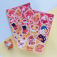 Fire Starters Snacks Sticker Sheet
