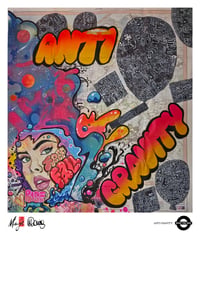 Image 1 of MISTER MISTRY X MARC CRAIG/MTM - “ANTI-GRAVITY” - A3 Giclée Art Print 