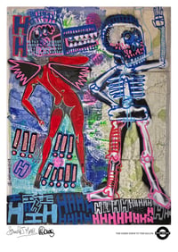 Image 1 of BELINDA MOORE X MARC CRAIG/MTM - “ THE SIREN SINGS TO THE SAILOR” - A3 Giclée Art Print