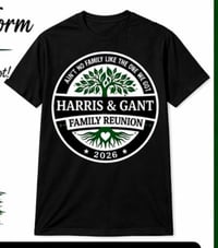 2026 Black Harris Gant Reunion shirt