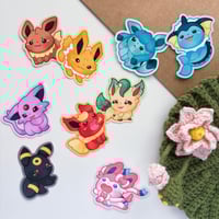 Eeveelutions Gacha Sticker Pack