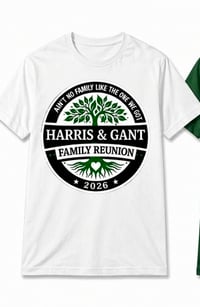 2026 White XL Harris Gant Reunion shirt