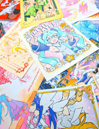 Image 1 of B-grade Riso print blind bag (3 riso prints!)
